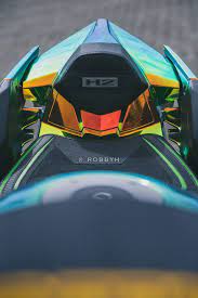 Kawasaki H2 Rainbow Chrome Mirror Warp Kawasaki H2 Kawasaki Super Bikes