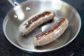 Put the brats in the water, making sure that they are covered well and are not packed too close together. Pan Fried Bratwurst The Kitchen Maus
