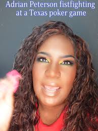 AdrianPeterson #poker #Houston