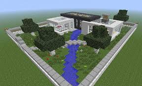 In today's video i am going to be showing you guys 25+ garden designs in minecraft. Modern House With Garden Minecraft Map