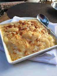Rooster S Wood Fired Kitchen Au Gratin Potato My Favorite Potatoes Au Gratin Au Gratin Recipes