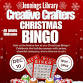 Creative crafters Christmas Bingo event in Jennings, LA