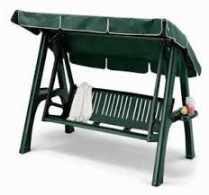 Scirocco Resin Garden 3 Seater Swinging Seat Hammock With Canopy In Forest Green Hammock With Canopy Swing Seat Hammock Seat
