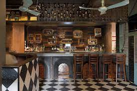 Club Bar At The Bridge Hotel Richmond Back Bar Design Bar Interior Design Hospital Interior Design