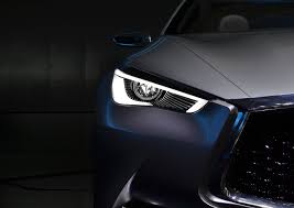 Infiniti Q60 Concept Geneva Motor Show Automotive Design Car Headlights
