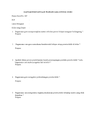 Check spelling or type a new query. Format Wawancara Untuk Guru