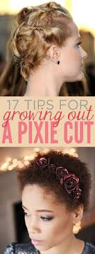 A blunt cut will rid your hair of the layering which can become awkward as short hair grows out. 17 Things Everyone Growing Out A Pixie Cut Should Know