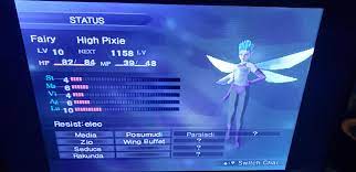 I'm playing Nocturn for the first time, is it normal for Pixie to evolve  into High Pixie this early in the game? : r/Megaten