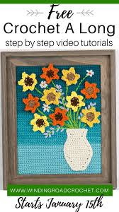 Directory of free crochet patterns. Crochet Painting Crochet A Long Winding Road Crochet