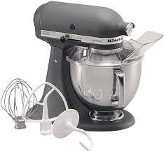 Best Buy Kitchenaid Artisan Series 5 Quart Tilt Head Stand Mixer Imperial Gray Ksm150psgr Kitchenaid Artisan Kitchenaid Artisan Stand Mixer Kitchen Aid