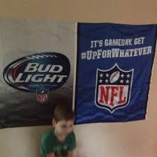 Best Huge 3 X5 Bud Light Nfl Flag N I B For Sale In St Charles Missouri For 2020