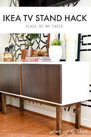 But what if you don't wanna have to look up to watch tv? Ikea Hack Tv Stand Hack Place Of My Taste Ikea Tv Stand Ikea Tv Tv Stand Ikea Hack