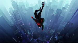 Spiderman into the spider verse wallpapers. Spider Man Into The Spider Verse Falling Wallpaper Youtube