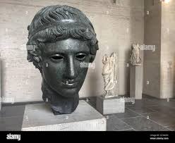 Roman sculptures hall hi-res stock photography and images
