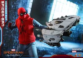 Ball hips and hinged ankles with rockers. Spider Man Homemade Suit Sixth Scale Figure By Hot Toys Movie Masterpiece Series Spider Man Far From Home Bunker158 Com