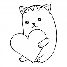 Ver más ideas sobre gatos tiernos gatos animales adorables. Gatos Kawaii Imagenes De Gatitos Dibujos Para Colorear Y En Png