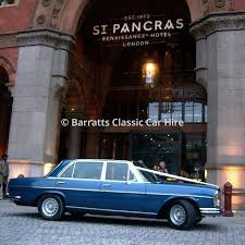 Jmo 9k Classic Mercedes Wedding Car Outside Of The St Pancras Renaissance Hotel Classicmercedes Lond Classic Mercedes Car Hire Mercedes Benz World
