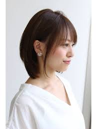 30代40代人気 ダブルバング 小顔ボブグラデーションカラー l042315141 アグノス 青山 agnos のヘアカタログ ホットペッパービューティー ストレート 前髪 前髪ありヘア ボブ 結婚式