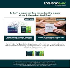 Robinsons bank credit card application review. Rbank Robinsons Cards Banking And Finance Pinoyexchange