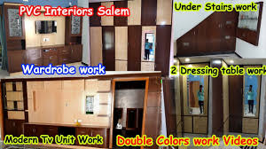 +91 88079 92054, 87601 14586 iconinteriorscbe@gmail.com Low Cost Pvc Interiors In Salem Low Cost Interior Full Home Interior W Modern Tv Units Interior Work Tv Unit