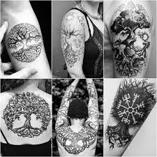Conception de tatouage viking ouvrir le monde des mystères pour nous et. Tatouage Viking Signification Et Idees Originales A Copier