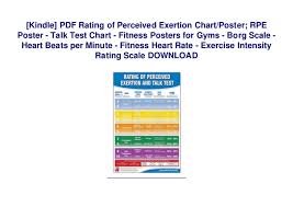 Kindle Pdf Rating Of Perceived Exertion Chart Poster Rpe