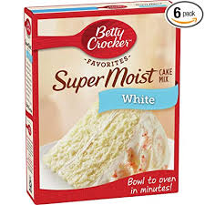 How to make super moist white cake. Amazon Com Betty Crocker Super Moist White Cake Mix 6 Pack 16 25 Oz Grocery Gourmet Food