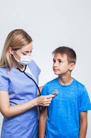 Download Nurse Examining Boy With Stethoscope For Free Nurse Photo Editing Software Boys