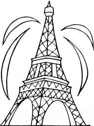 Free france coloring pages, we have 49 france printable coloring pages for kids to download Free Printable Eiffel Tower Coloring Pages For Kids