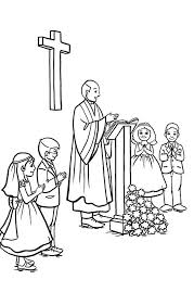 See more ideas about communion, first communion, catholic kids. First Holy Communion Coloring Pages Coloring Home