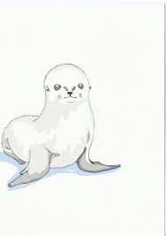 Click the cute harp seal baby coloring pages to view printable version or color it online (compatible with ipad and android tablets). Baby Seal Coloring Pages Coloring Home