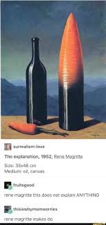 The Explanation 1952 Rene Magritte Size 35x46 Cm Medium Oil Canvas Rene Magritte This Does Not Explain Anything E Thisiswhymomworries Ifunny Black History Facts Rene Rene Magritte