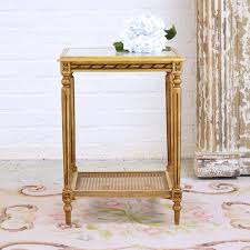 Mirrored Side Table