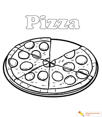 If not, maybe they just need a little color. Pizza Coloring Page 19 Free Pizza Coloring Page