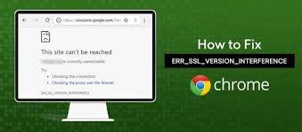 Sửa Lỗi Err Ssl Version Interference Trong 2020 điện Toan đam May Website