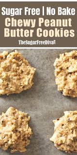 You can never go wrong with chocolate and peanut butter. Sugar Free No Bake Peanut Butter Cookies The Sugar Free Diva