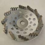 7' Zigzag Segments Diamond Grinding Cup Zed Wheels for ...
