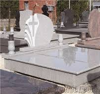 Own Factory Grey Polished Cross Tombstone European Style from China -  StoneContact.com