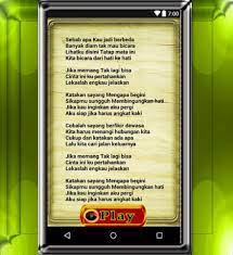18 august 2017 / agung firmansyah. Kangen Band Lirik Dan Lagu Fur Android Apk Herunterladen