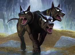 Kunoros Hound Of Athreos Theros Beyond Death Art In 2020 Mtg Art Fantasy Character Design Hound