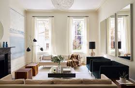 182 Year Old Brooklyn Townhouse Finds A Buyer After Stunning Revamp Curbed Nyclockmenumore Arrow Townhouse Interior Brownstone Interiors Living Room Lounge