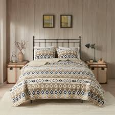 Montana queen white storage bedroom set. Woolrich Montana Tan Cream Standard Cotton Quilt Set Reviews Wayfair