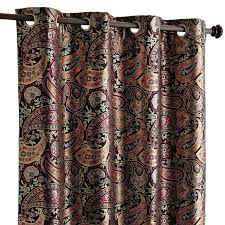 Black And White Paisley Curtains Shao Curtain Paisley Black Paisley Curtains Black Curtains Curtains