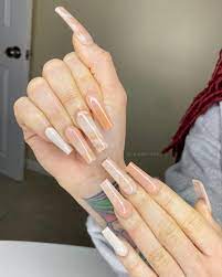 Clawsbyrae Llc On Instagram Neutral Dmvnailtech Dmvnails Marylandnailtech Maryl In 2021 Purple Acrylic Nails Acrylic Nails Coffin Short Brown Acrylic Nails