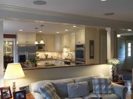 Want to open your kitchen walls, but don't if it's the right decision? Half Wall Designs Kitchen