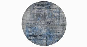 Modern wool round rug | sydney rugs online. 3729 Round Modern Rug