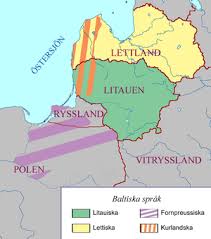 Vektor lettland politische dünne linie karte über schwarzem hintergrund litauen. Baltiska Sprak Wikipedia