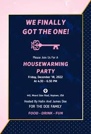 5 out of 5 stars. Housewarming Invitation Templates Photoadking