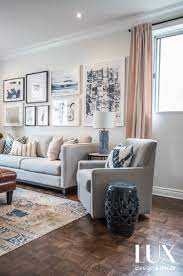 We would like to show you a description here but the site won't allow us. Decor In A Beautiful Transitional Lux Style Light Dark Contrast Pops Of Color Light And Airy Designed By L Neutral Living Room Pink Living Room Living Room
