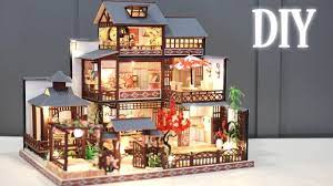 Robotime ds001 domed loft diy glass dollhouse. Diy Miniature Dollhouse Kit Elegant Spring Garden Miniature Land Youtube